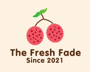 Raspberry Fruit Grocery logo design