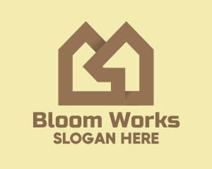 Brown Housing Real Estate Logo