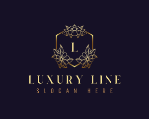 Luxury Flower Florist logo design