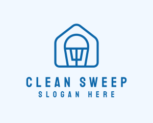 House Cleaning Bucket logo design