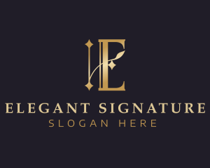 Elegant Luxury Brand logo design