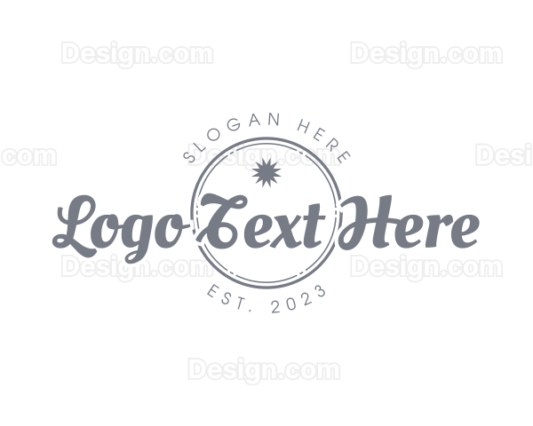 Generic Hipster Business Logo