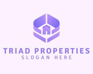 Violet Property Developer logo design