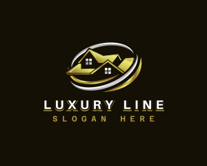 Luxury House Shelter logo design