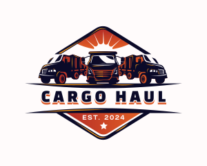 Truck Fleet Delivery logo design