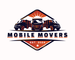 Truck Fleet Delivery logo design