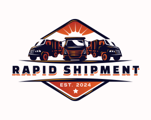 Truck Fleet Delivery logo design