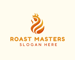 Roast Barbeque Chicken logo design