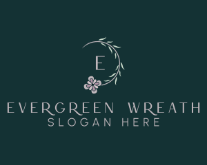 Floral Wreath Boutique  logo design