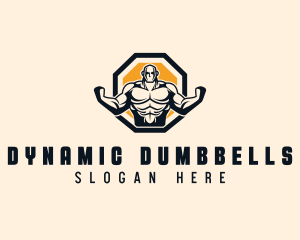 Bodybuilder Fitness Workout logo