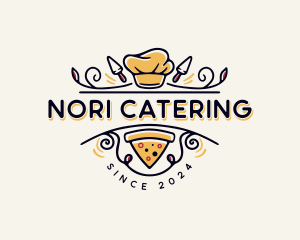 Gourmet Pizza Restaurant logo design