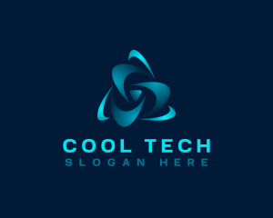 Ventilation Tech Cooling logo design