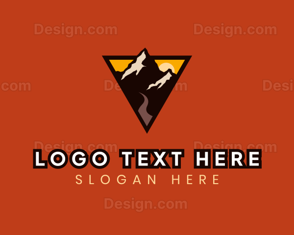 Mountain Outdoor Adventure Logo