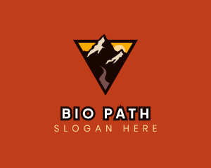 Mountain Outdoor Adventure logo design