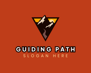 Mountain Outdoor Adventure logo design