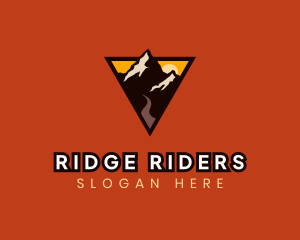 Mountain Outdoor Adventure logo design