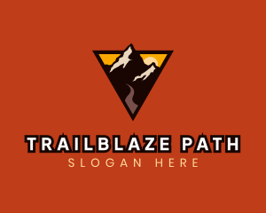 Mountain Outdoor Adventure logo design