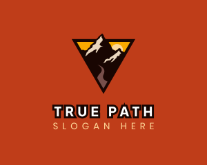 Mountain Outdoor Adventure logo design