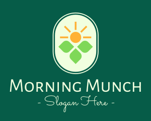 Morning Sunrise Landscape logo design