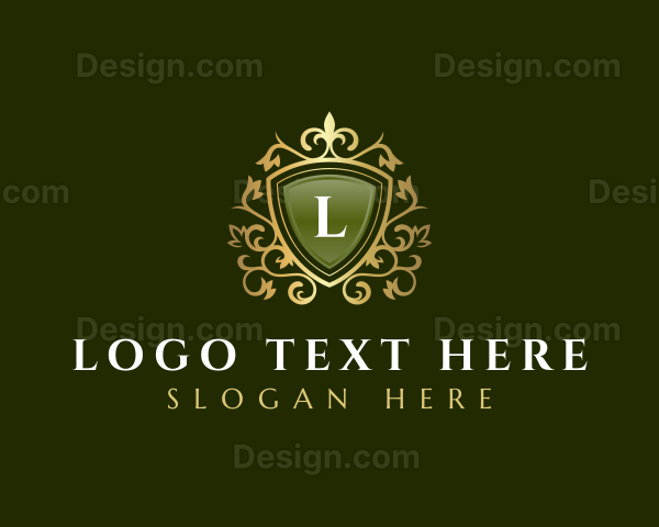 Royal Shield Filigree Logo