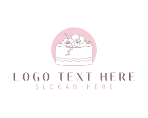 Floral Cake Dessert logo