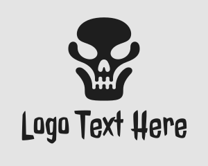 Horror Dead Skull  logo