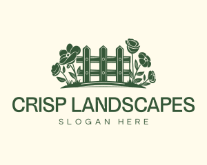 Landscaping Floral Fence logo