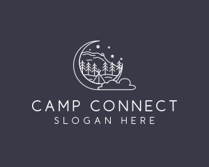 Outdoor Night Camping logo