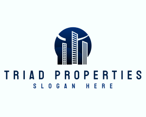 City Building Property logo design