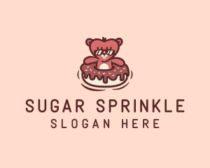 Bear Donut Snack logo