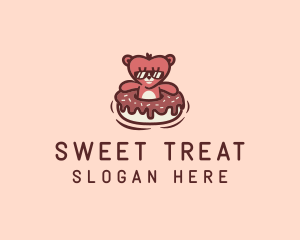 Bear Donut Snack logo