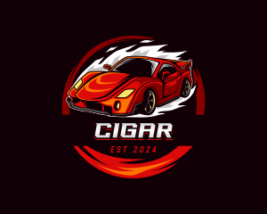 Car Racing Automotive  logo design