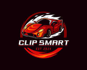 Car Racing Automotive  logo design