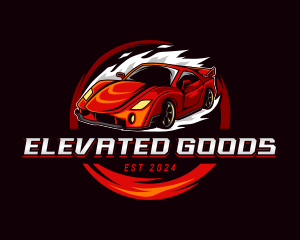 Car Racing Automotive  logo design