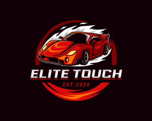 Car Racing Automotive  logo design