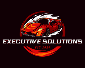 Car Racing Automotive  logo design