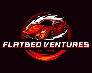 Car Racing Automotive  logo design