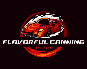 Car Racing Automotive  logo design