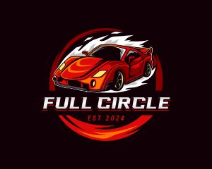 Car Racing Automotive  logo design