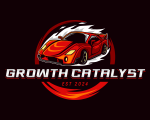 Car Racing Automotive  logo design