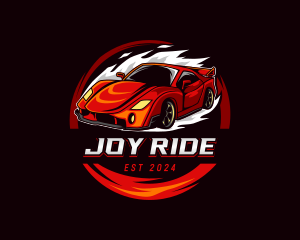 Car Racing Automotive  logo design