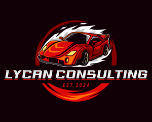 Car Racing Automotive  logo design