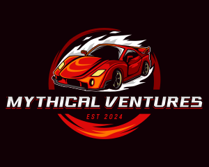 Car Racing Automotive  logo design