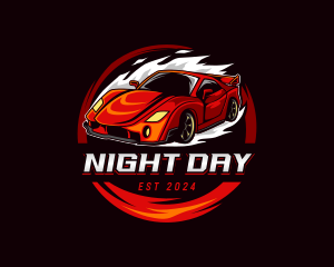 Car Racing Automotive  logo design