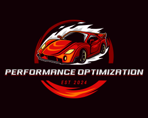 Car Racing Automotive  logo design