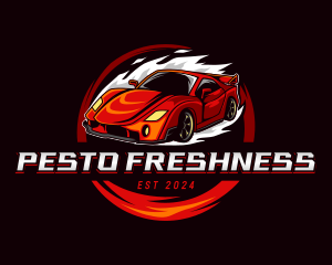 Car Racing Automotive  logo design