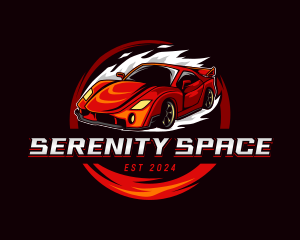 Car Racing Automotive  logo design