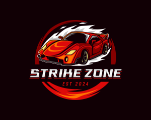 Car Racing Automotive  logo design