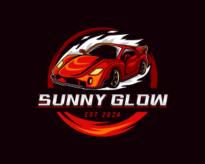 Car Racing Automotive  logo design