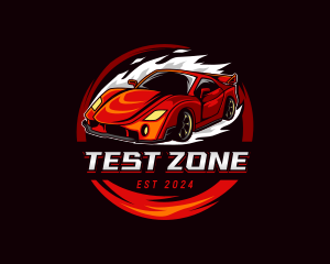 Car Racing Automotive  logo design